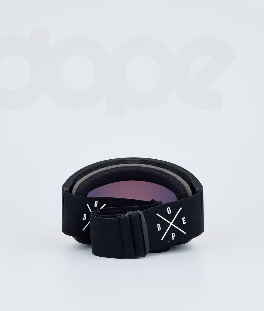 Black / Red Men's Dope Sight Goggles | NZ_D1292