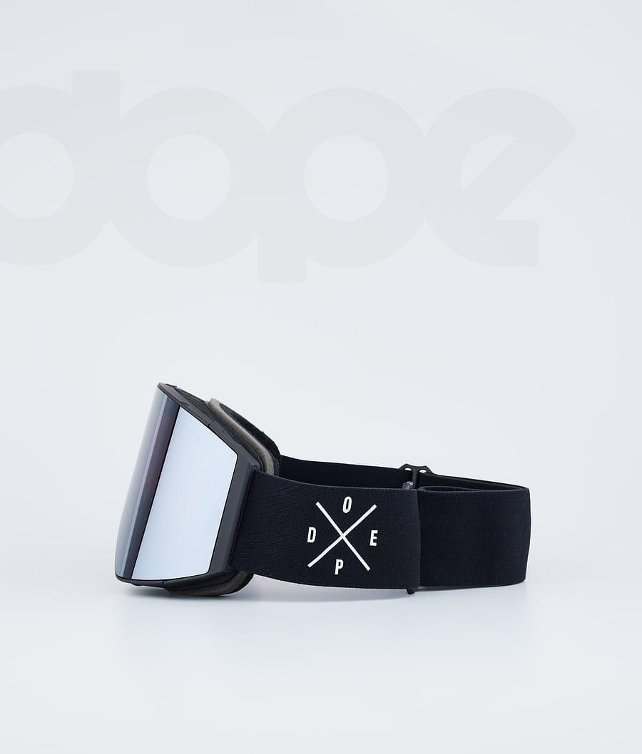 Black / Silver Men's Dope Sight Goggles | NZ_D2359