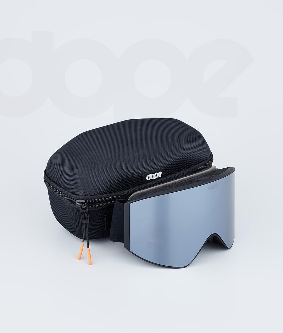 Black / Silver Men's Dope Sight Goggles | NZ_D2359
