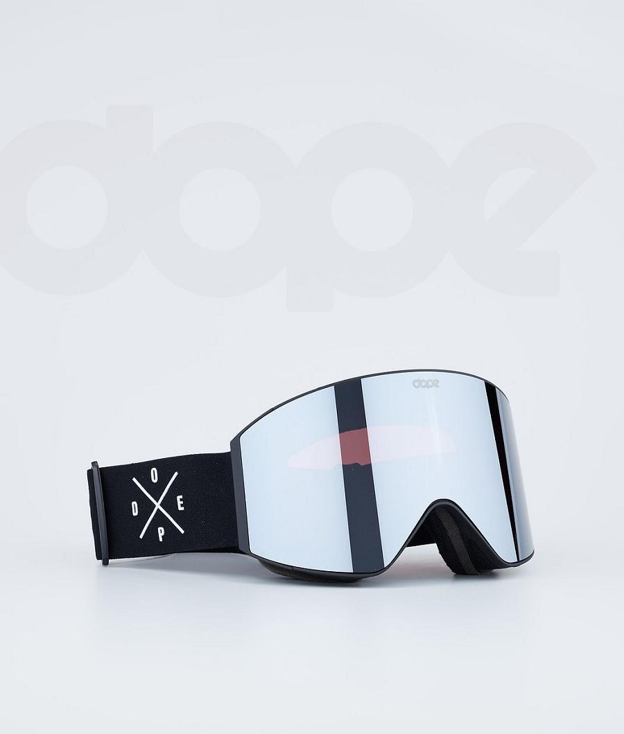Black / Silver Men\'s Dope Sight Goggles | NZ_D2359