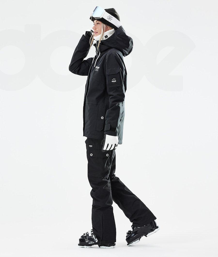Black Women's Dope Adept W 2021 Ski Jackets | NZ_D2495