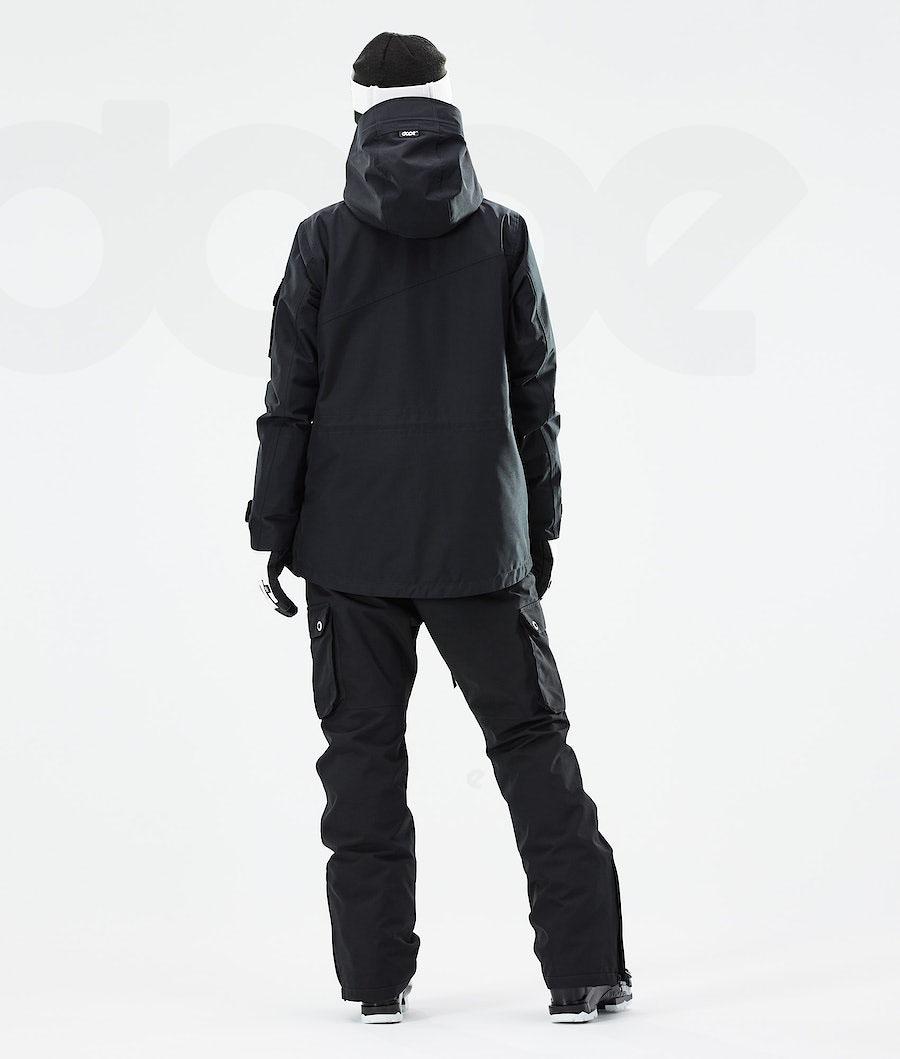 Black Women's Dope Adept W 2021 Ski Jackets | NZ_D2495