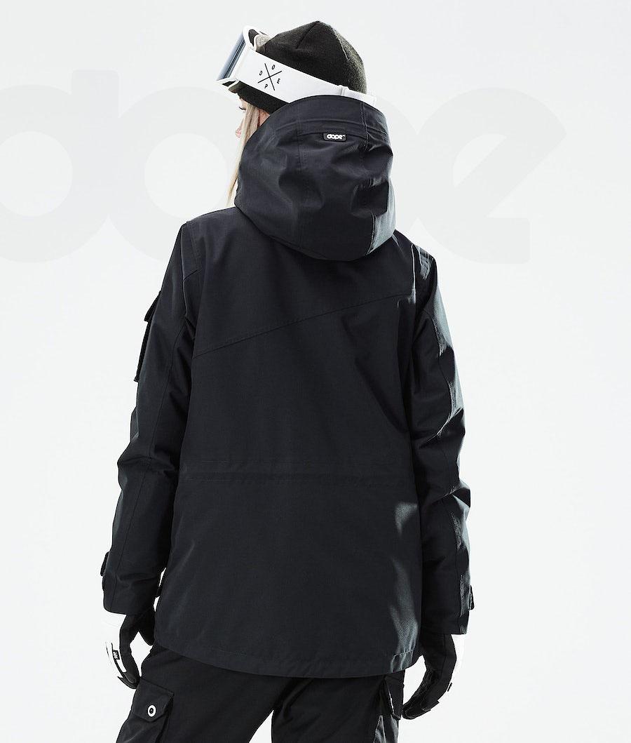 Black Women's Dope Adept W 2021 Ski Jackets | NZ_D2495
