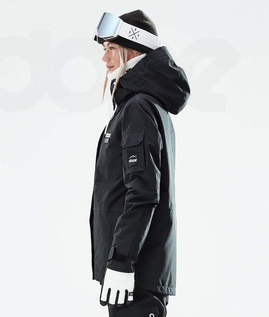 Black Women's Dope Adept W 2021 Ski Jackets | NZ_D2495