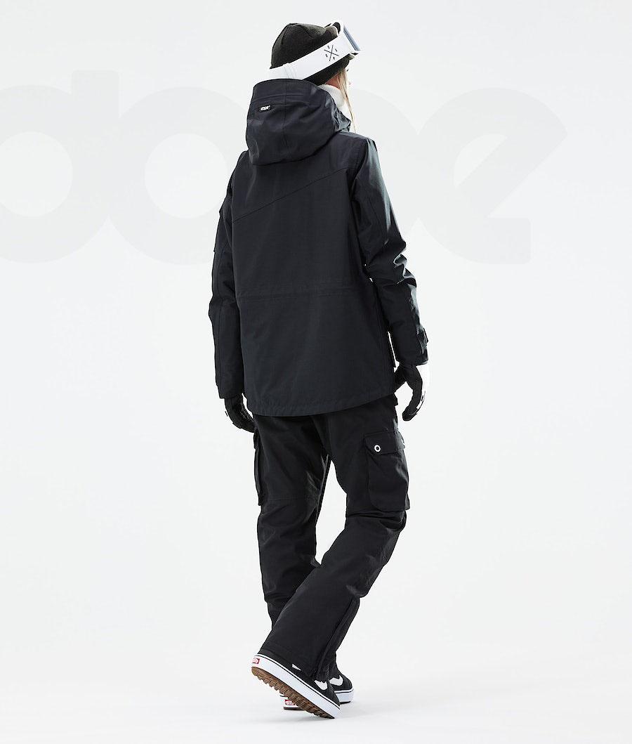 Black Women's Dope Adept W 2021 Snowboard Jackets | NZ_D1503