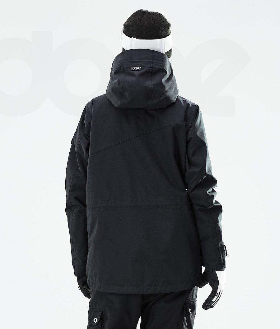 Black Women's Dope Adept W 2021 Snowboard Jackets | NZ_D1503