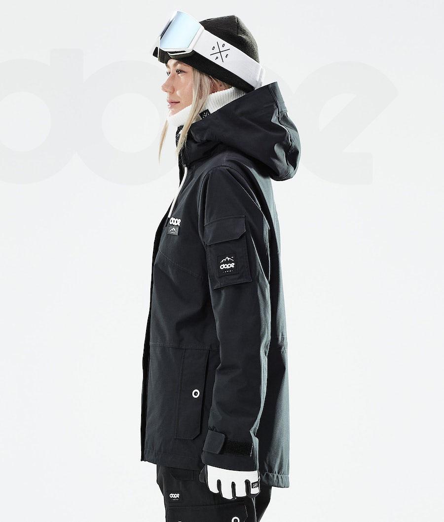 Black Women's Dope Adept W 2021 Snowboard Jackets | NZ_D1503