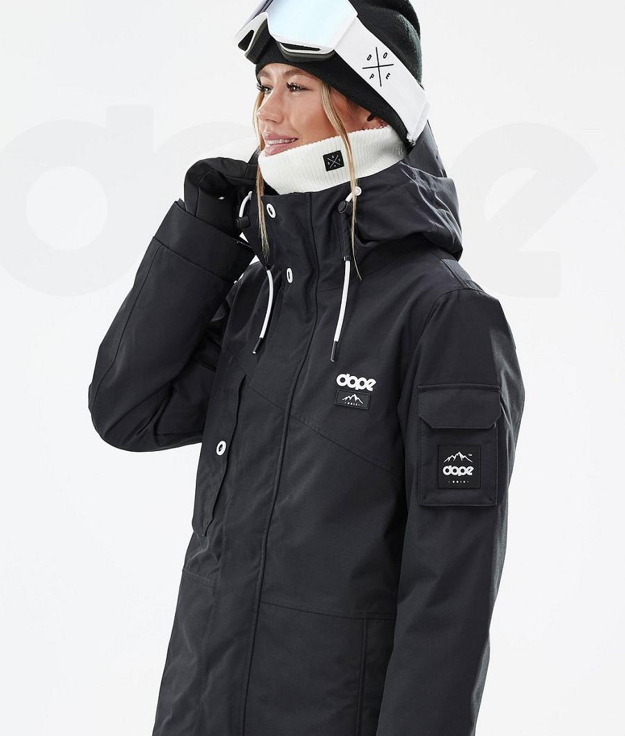 Black Women's Dope Adept W Ski Jackets | NZ_D1021