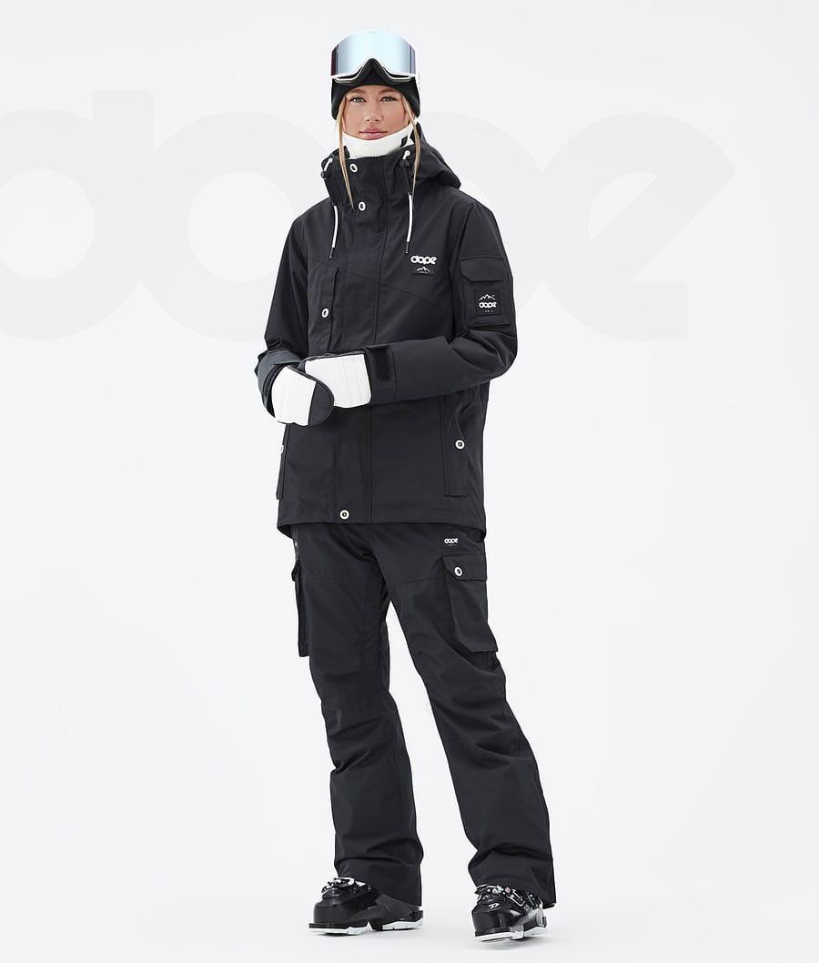 Black Women's Dope Adept W Ski Jackets | NZ_D1021