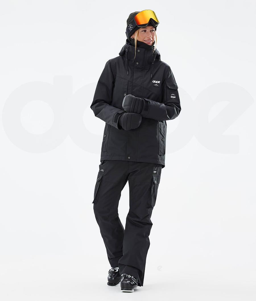 Black Women's Dope Adept W Ski Jackets | NZ_D2299