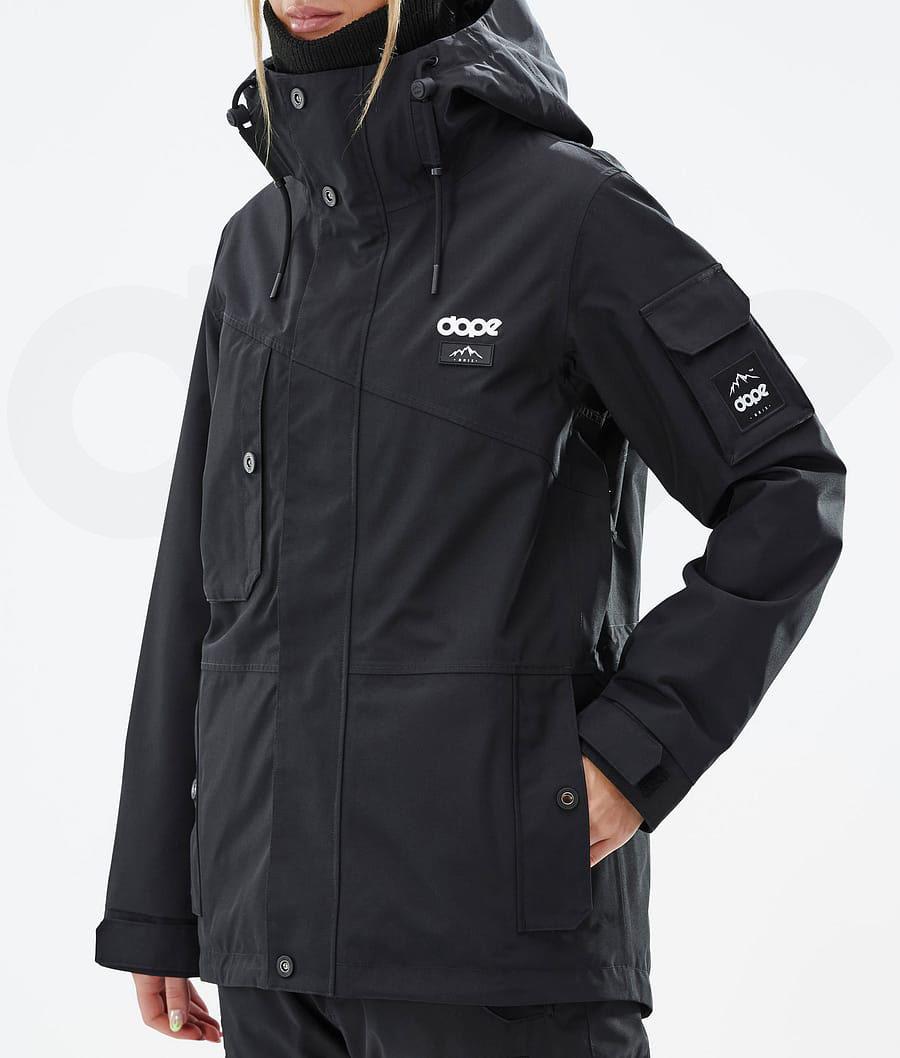 Black Women's Dope Adept W Ski Jackets | NZ_D2299