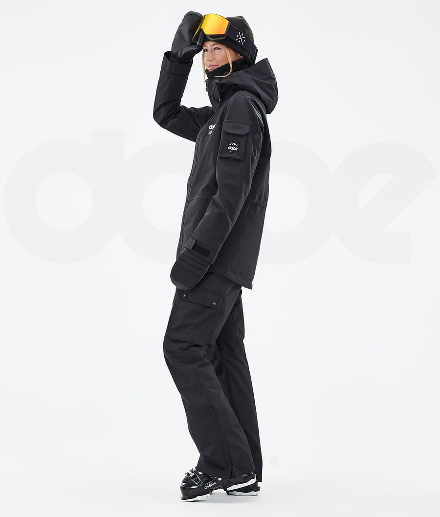 Black Women's Dope Adept W Ski Jackets | NZ_D2299