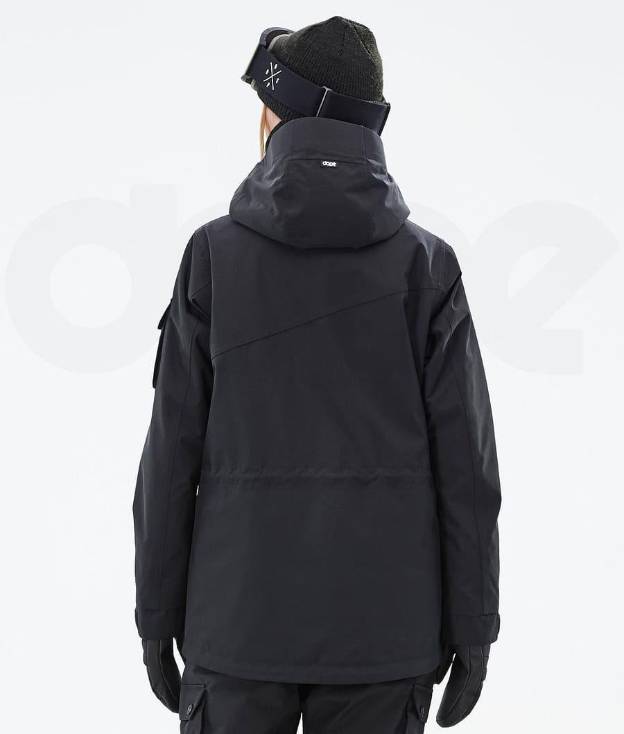 Black Women's Dope Adept W Ski Jackets | NZ_D2299