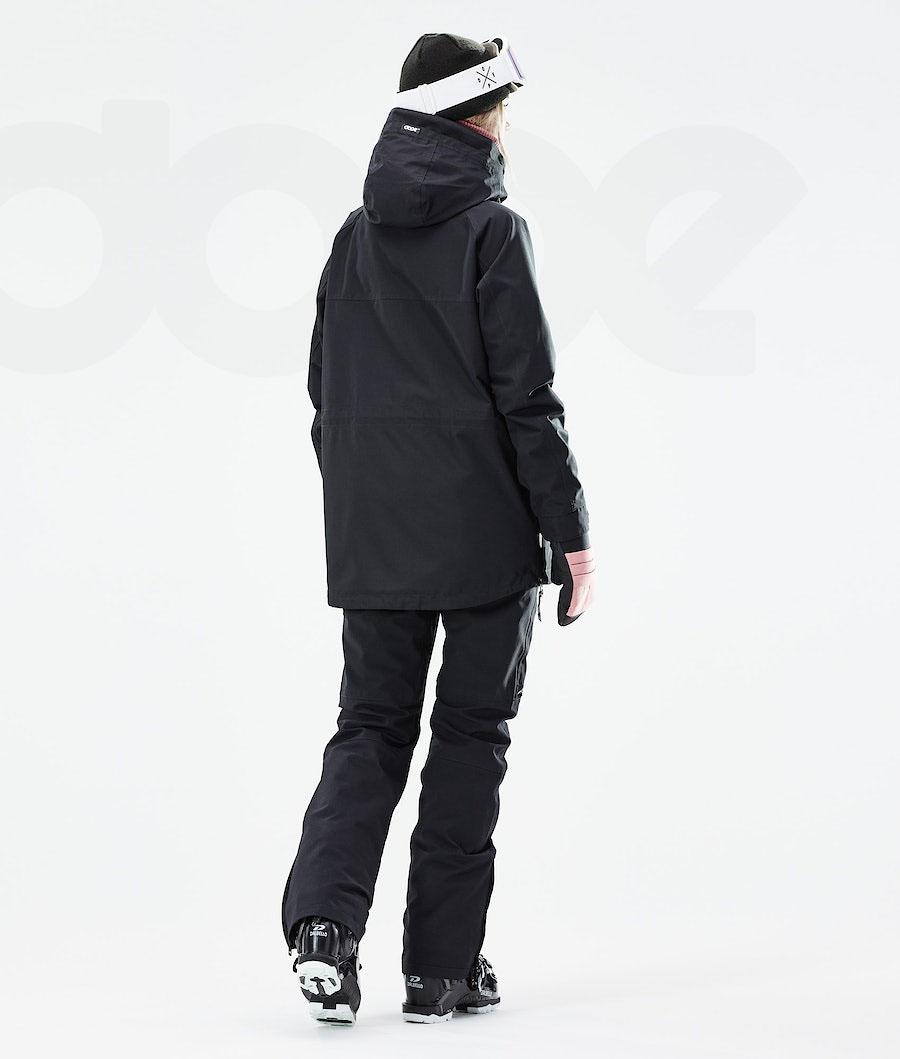 Black Women's Dope Akin W 2021 Ski Jackets | NZ_D2018