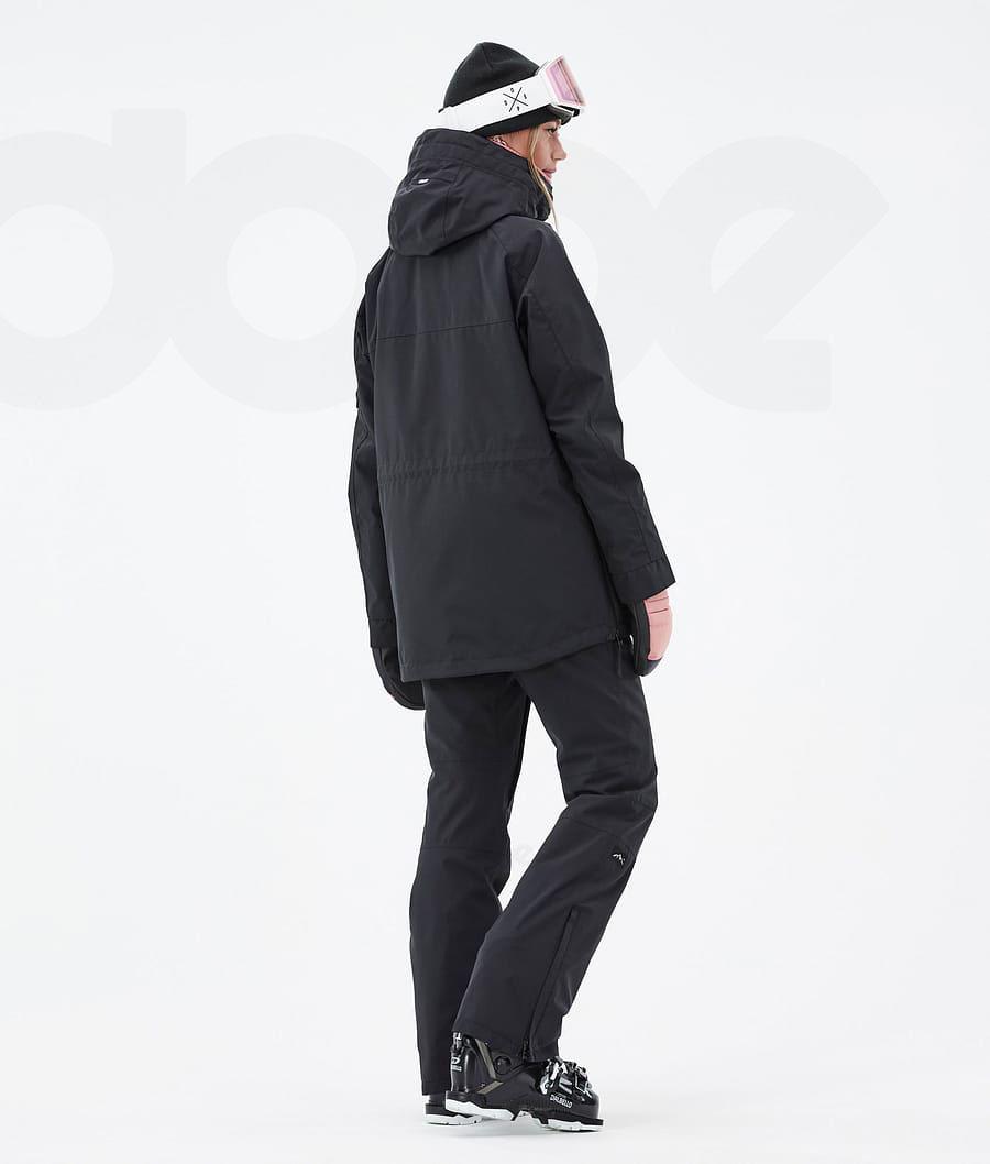 Black Women's Dope Akin W Ski Jackets | NZ_D2098