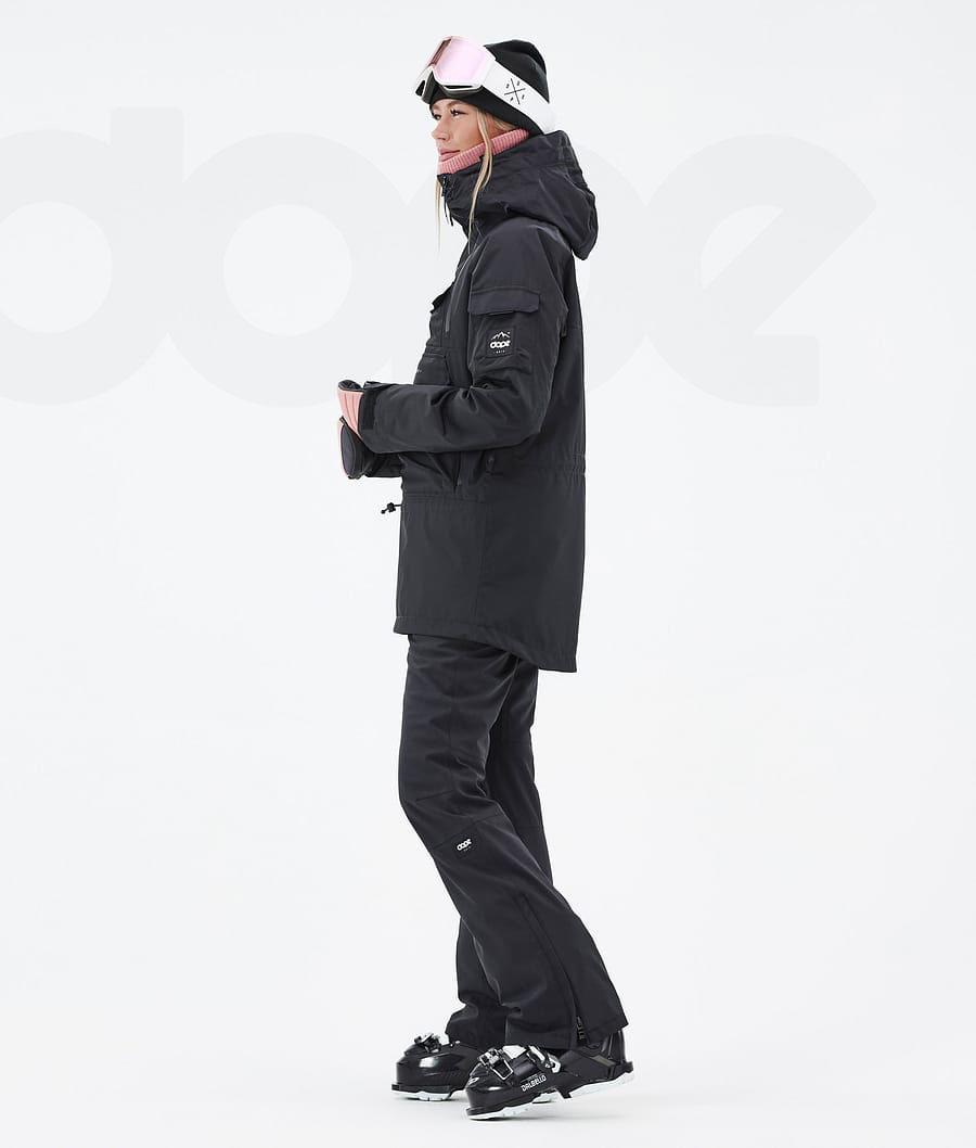 Black Women's Dope Akin W Ski Jackets | NZ_D2098
