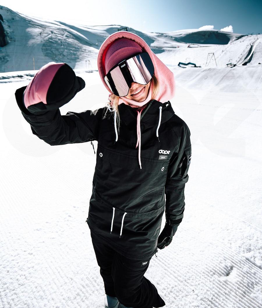 Black Women's Dope Annok W 2019 Snowboard Jackets | NZ_D2116