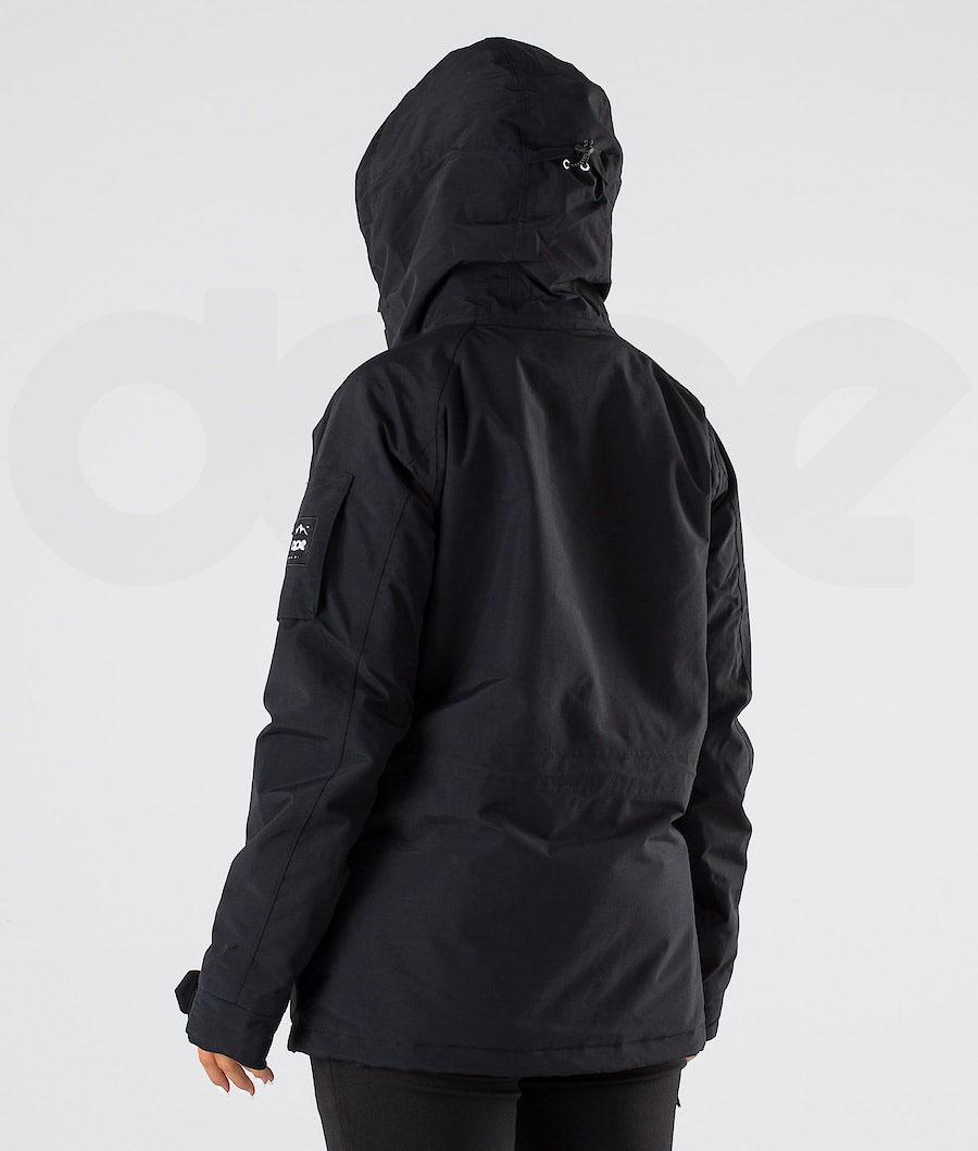 Black Women's Dope Annok W 2019 Snowboard Jackets | NZ_D2116
