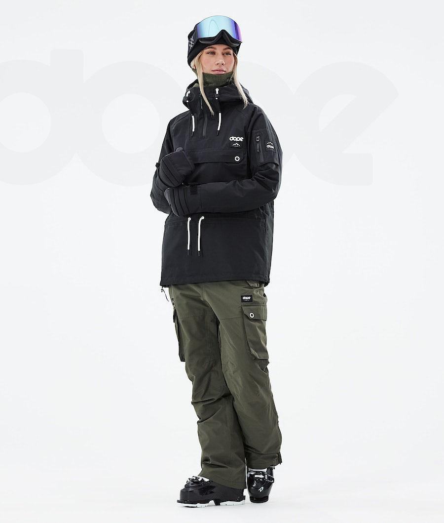 Black Women's Dope Annok W 2021 Ski Jackets | NZ_D2413