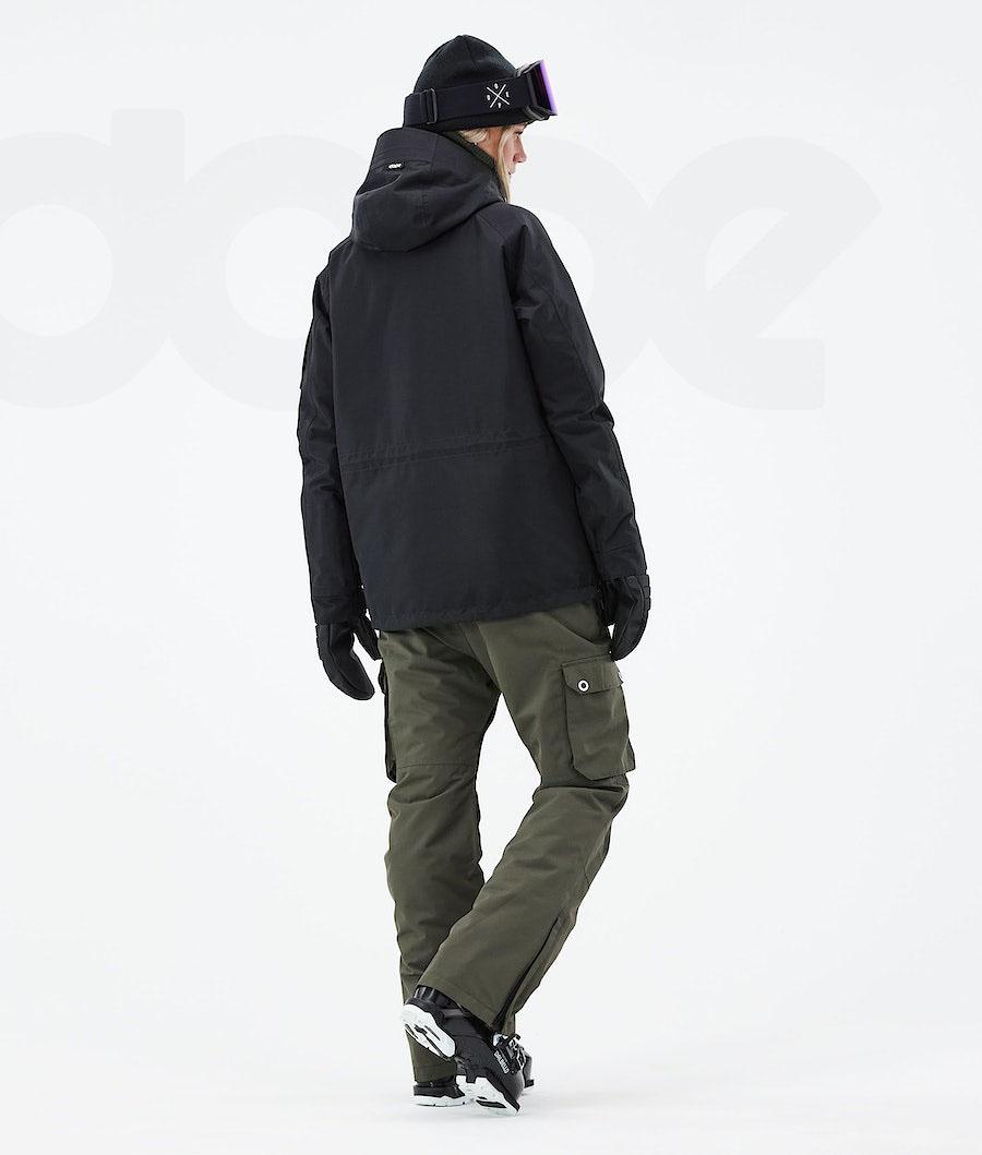 Black Women's Dope Annok W 2021 Ski Jackets | NZ_D2413