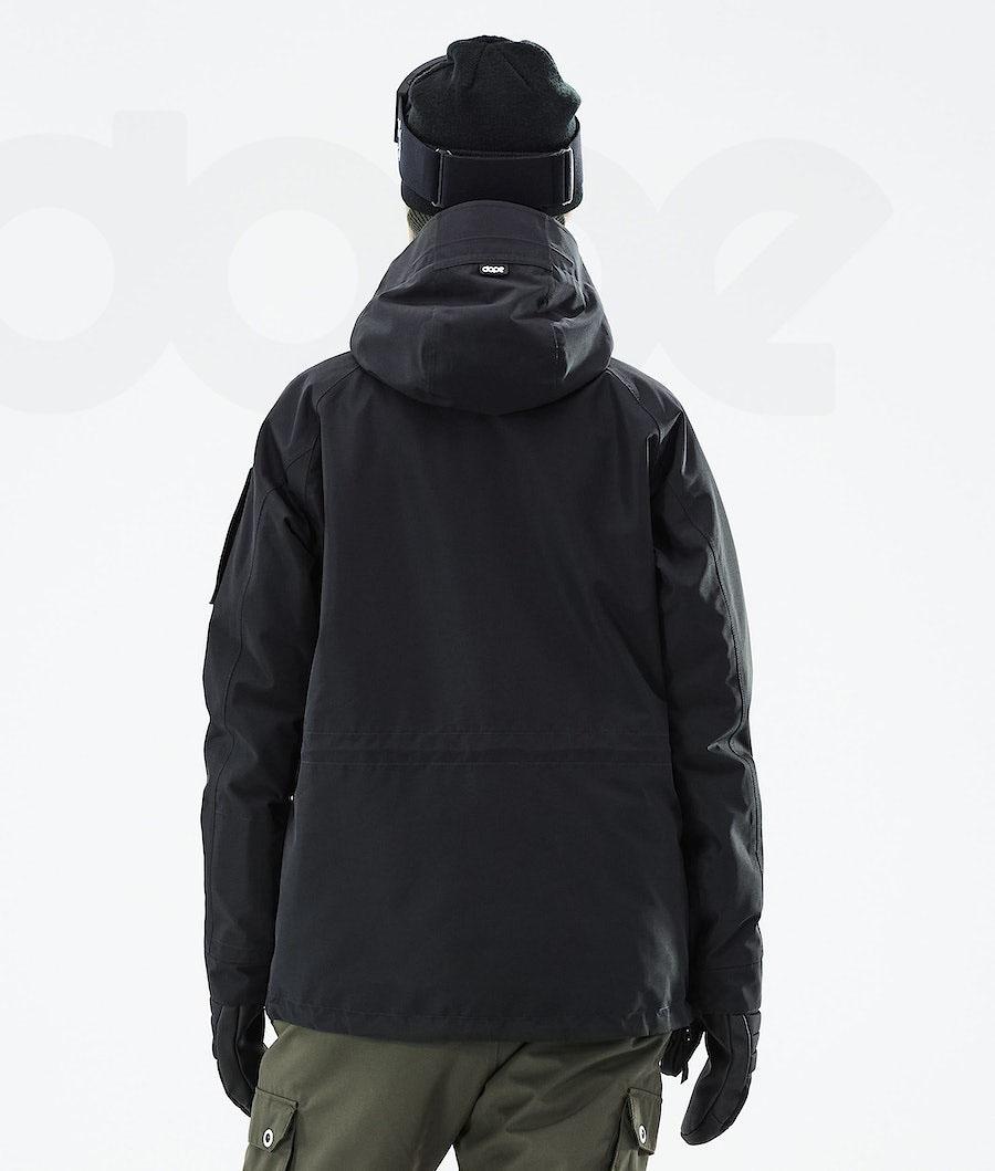 Black Women's Dope Annok W 2021 Ski Jackets | NZ_D2413
