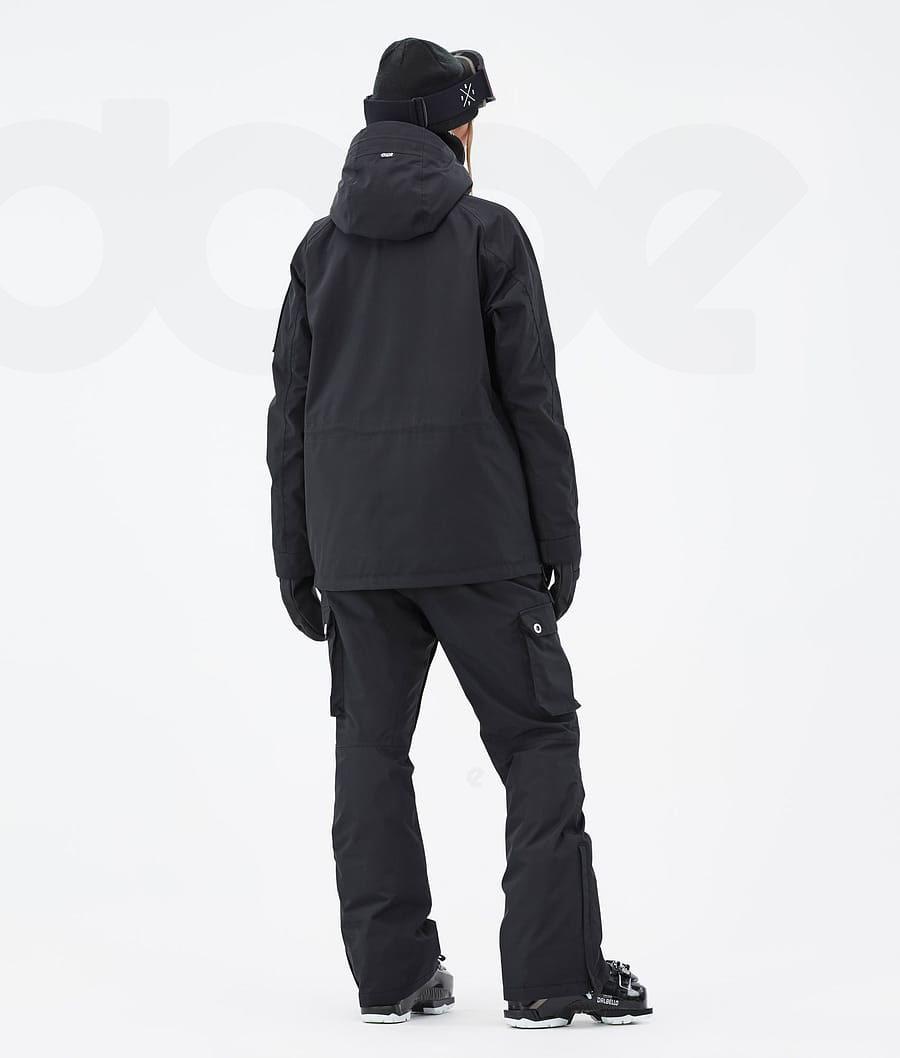 Black Women's Dope Annok W Ski Jackets | NZ_D1472