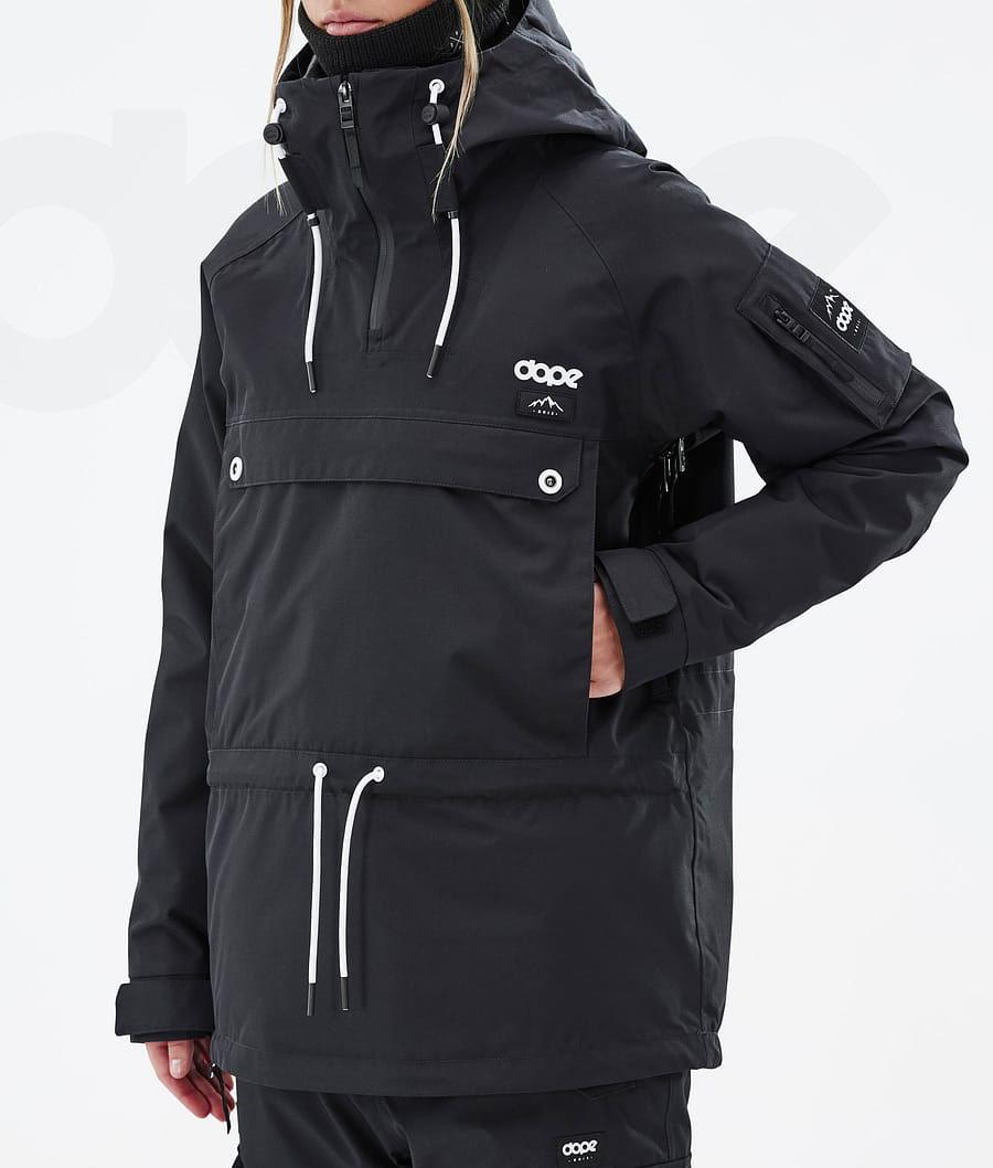 Black Women's Dope Annok W Ski Jackets | NZ_D1472