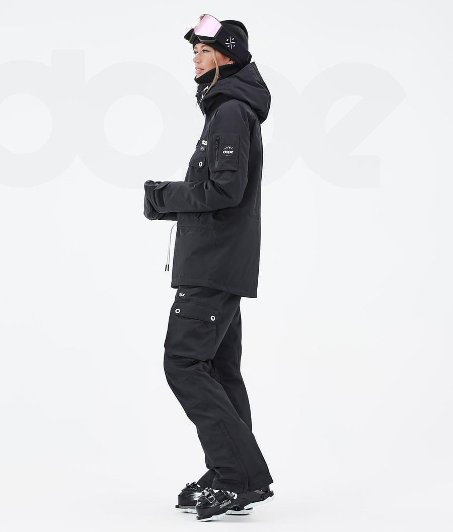 Black Women's Dope Annok W Ski Jackets | NZ_D1472