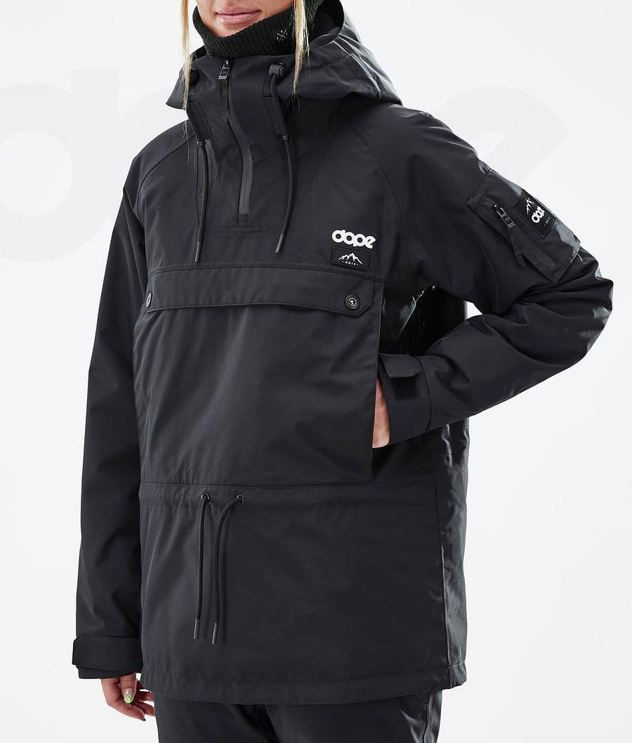Black Women's Dope Annok W Snowboard Jackets | NZ_D2069