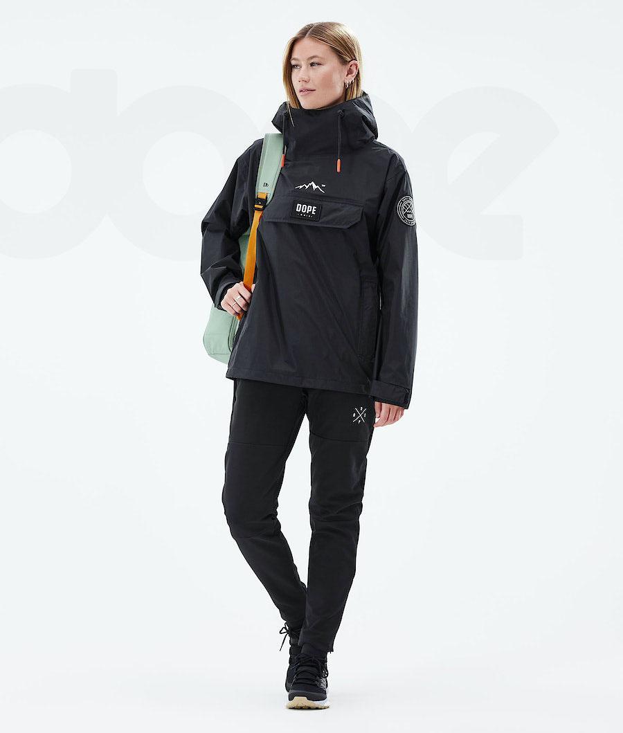 Black Women's Dope Blizzard Light W Outdoor Jackets | NZ_D1458