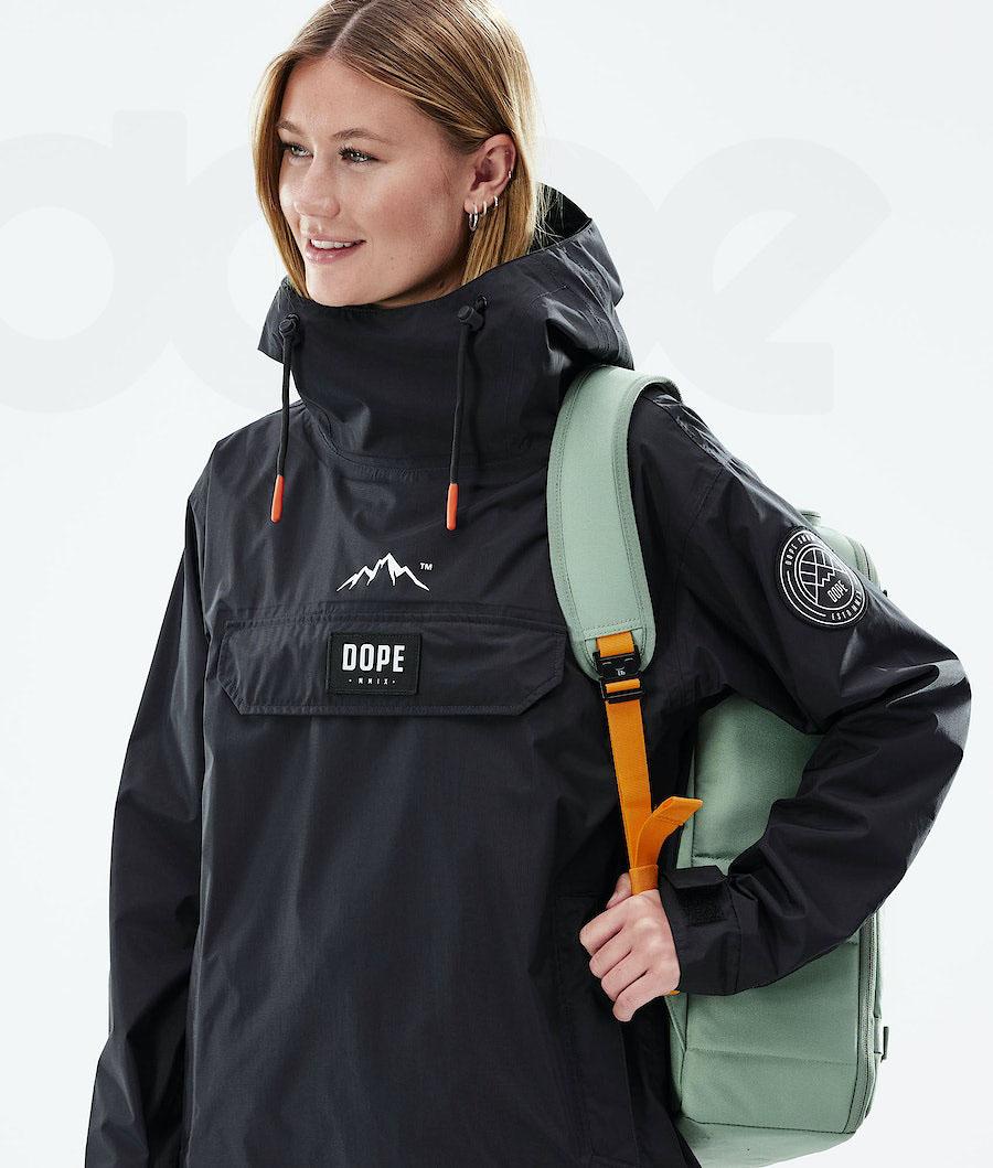 Black Women's Dope Blizzard Light W Outdoor Jackets | NZ_D1458