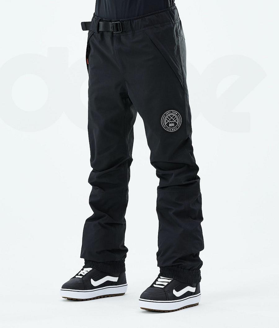 Black Women\'s Dope Blizzard W 2021 Snowboard Pants | NZ_D2377