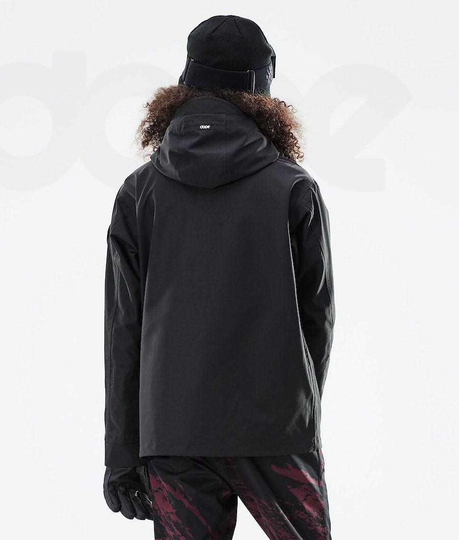 Black Women's Dope Blizzard W Full Zip 2021 Ski Jackets | NZ_D1544
