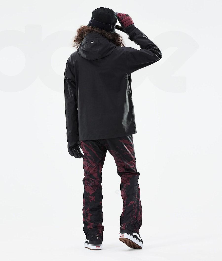 Black Women's Dope Blizzard W Full Zip 2021 Snowboard Jackets | NZ_D2280