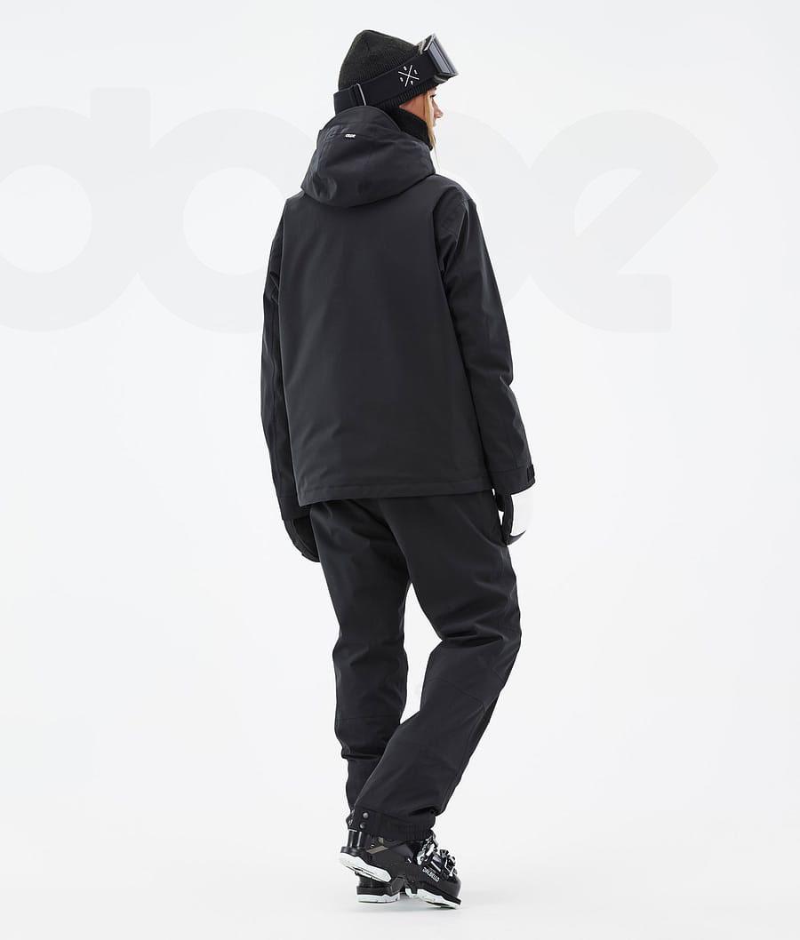 Black Women's Dope Blizzard W Ski Jackets | NZ_D2135