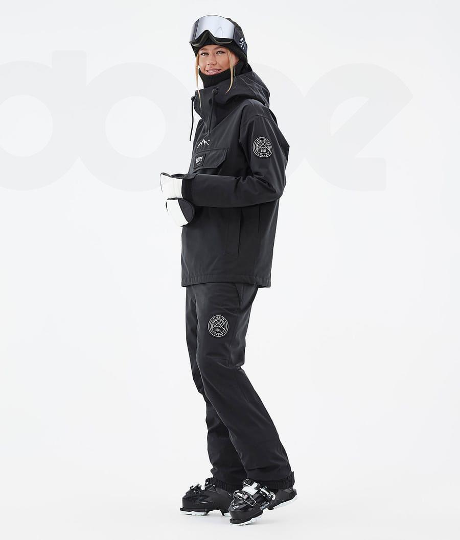 Black Women's Dope Blizzard W Ski Jackets | NZ_D2135