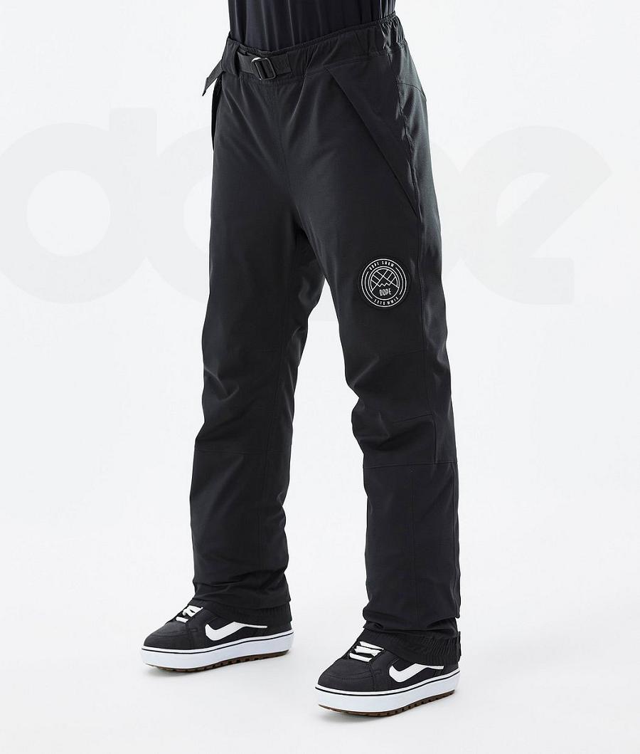 Black Women\'s Dope Blizzard W Snowboard Pants | NZ_D1297