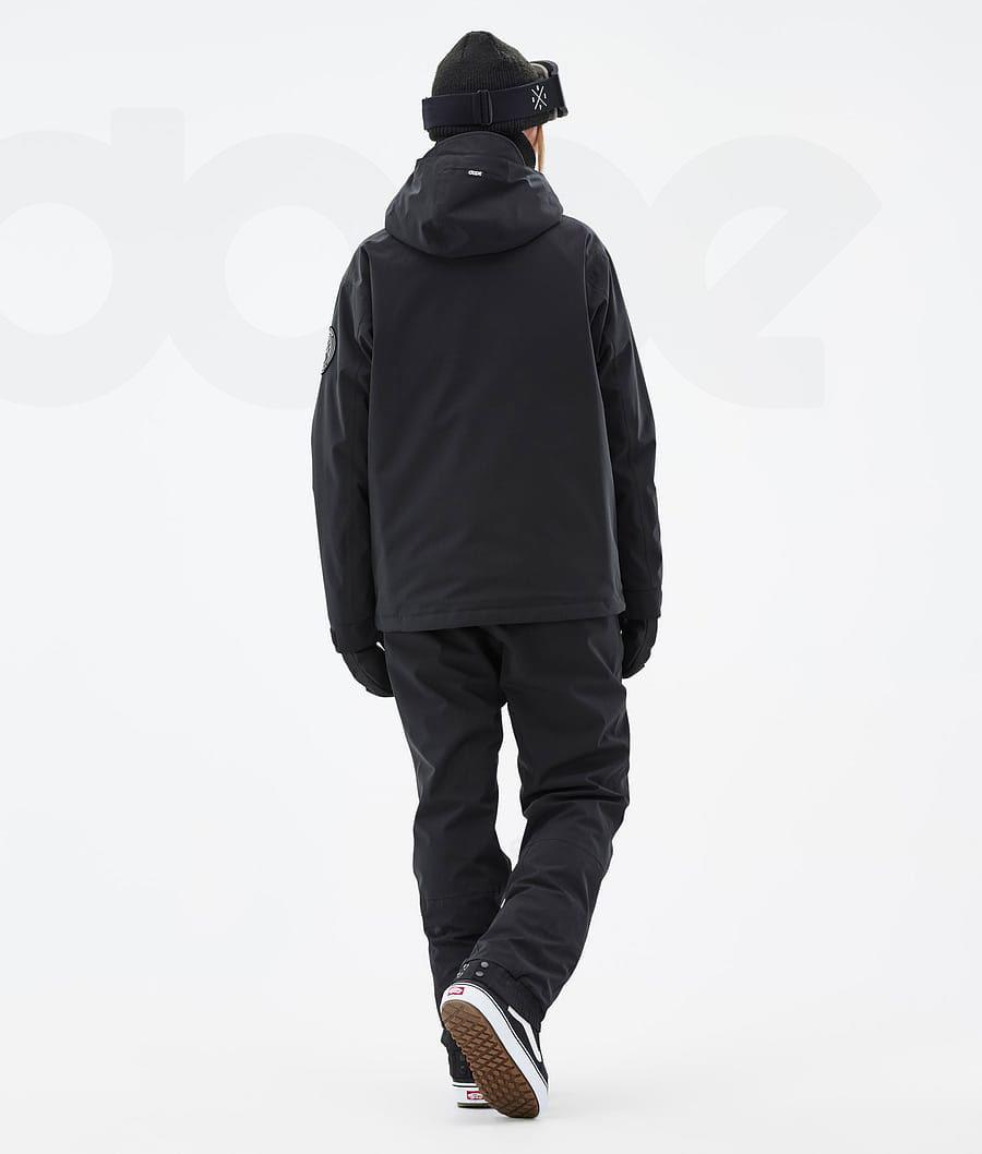 Black Women's Dope Blizzard W Snowboard Jackets | NZ_D2081