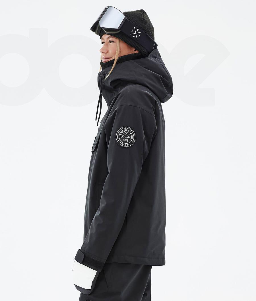 Black Women's Dope Blizzard W Snowboard Jackets | NZ_D2081