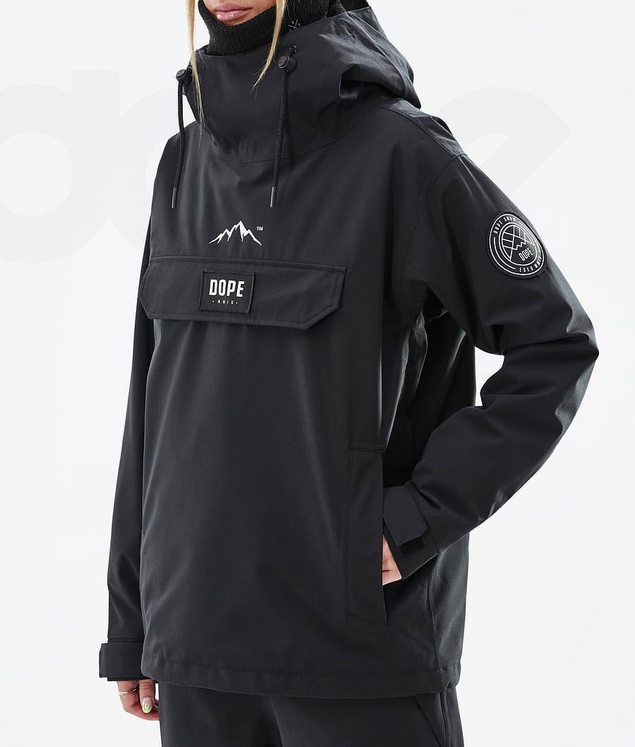 Black Women's Dope Blizzard W Snowboard Jackets | NZ_D2081