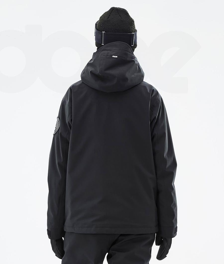 Black Women's Dope Blizzard W Snowboard Jackets | NZ_D2081