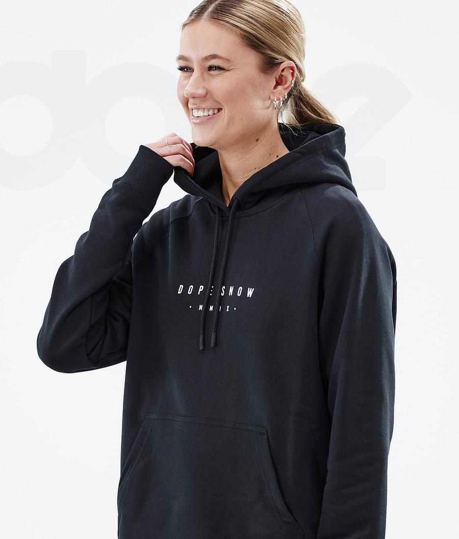 Black Women's Dope Common W Hoodies | NZ_D1299