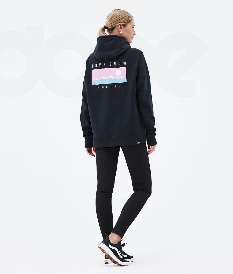 Black Women's Dope Common W Hoodies | NZ_D1299