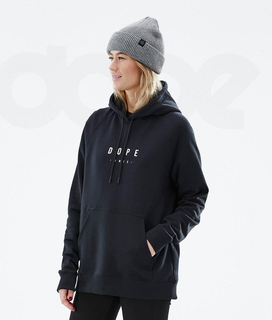 Black Women's Dope Common W Hoodies | NZ_D1382