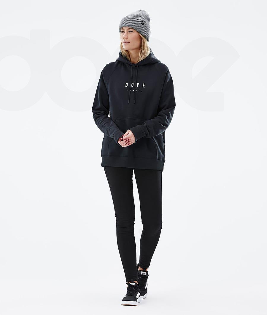Black Women's Dope Common W Hoodies | NZ_D1382