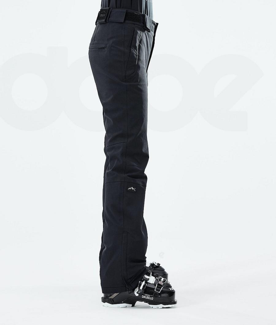 Black Women's Dope Con W 2021 Ski Pants | NZ_D1167