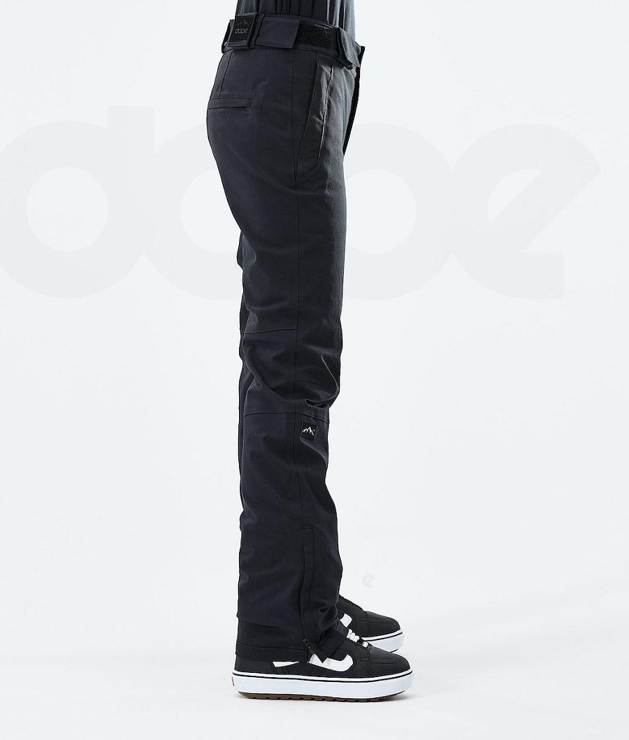 Black Women's Dope Con W 2021 Snowboard Pants | NZ_D1824