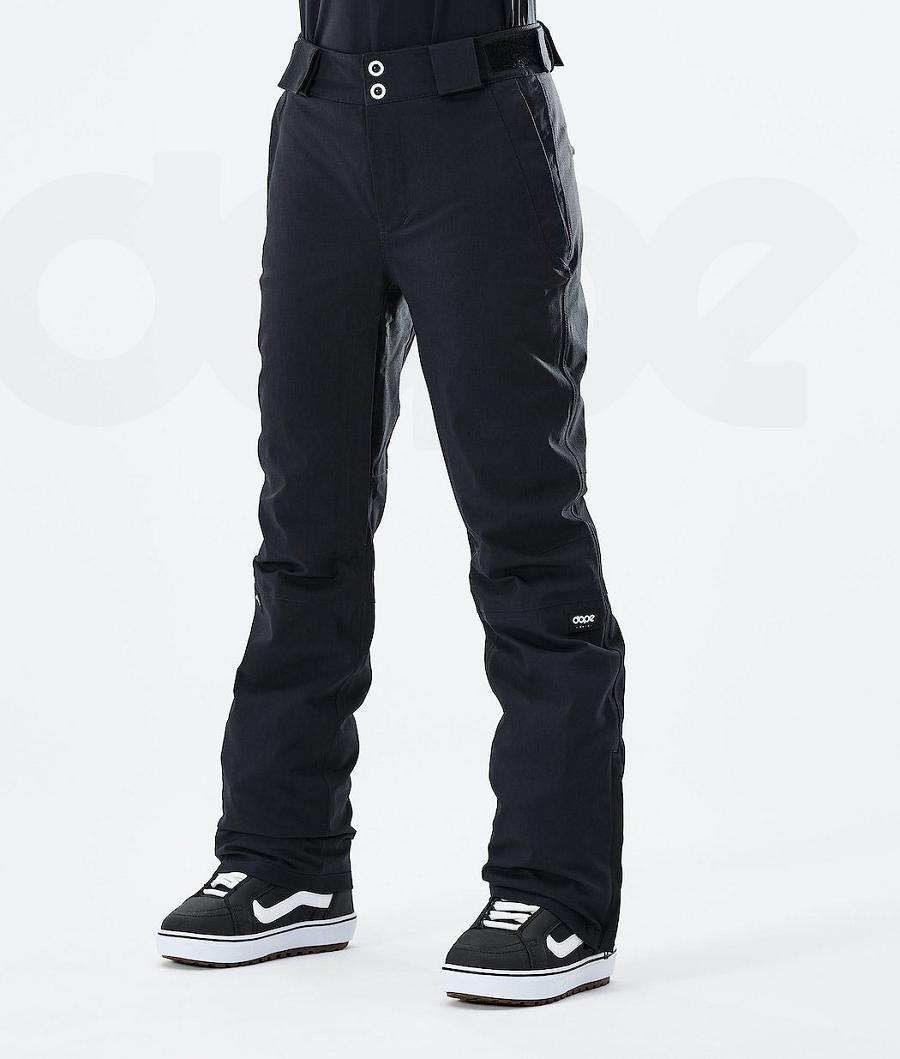 Black Women\'s Dope Con W 2021 Snowboard Pants | NZ_D1824