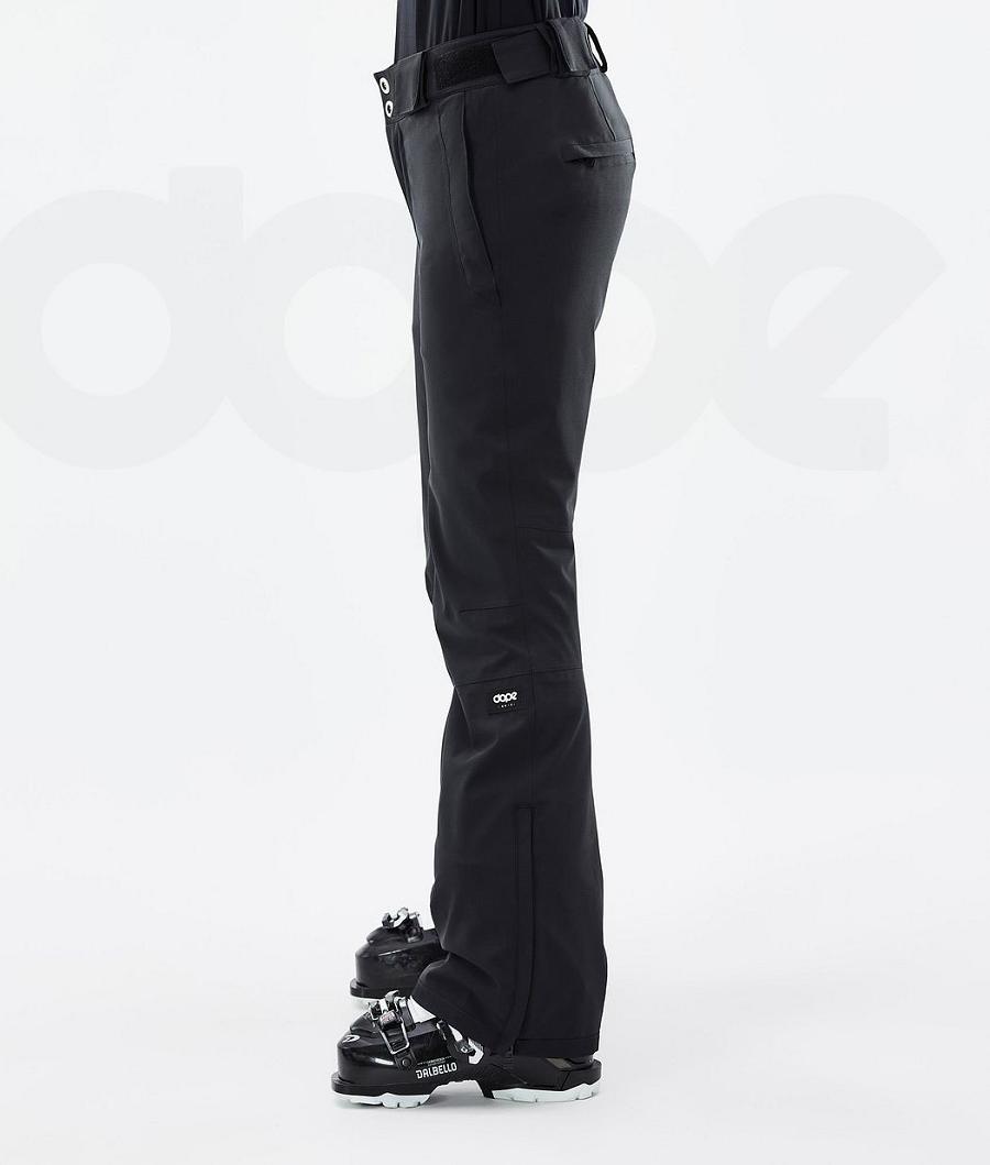 Black Women's Dope Con W Ski Pants | NZ_D1597