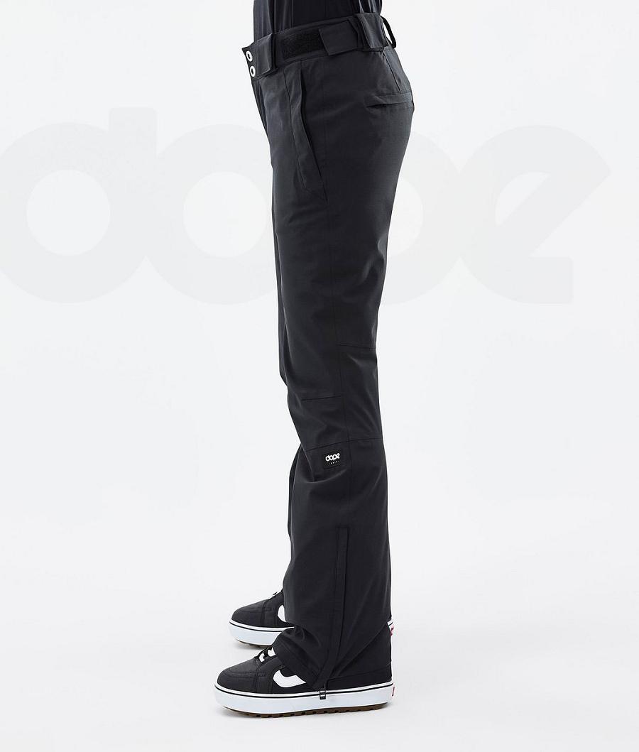 Black Women's Dope Con W Snowboard Pants | NZ_D1033